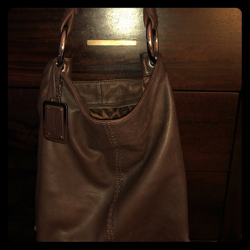 Makowsky - Leather Satchel Style Bag